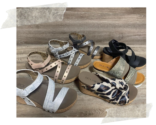 stylish collection of sandals 